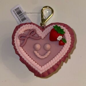 Bath & Body Works Heart Cake Valentines Pocketbac Holder Discontinued New